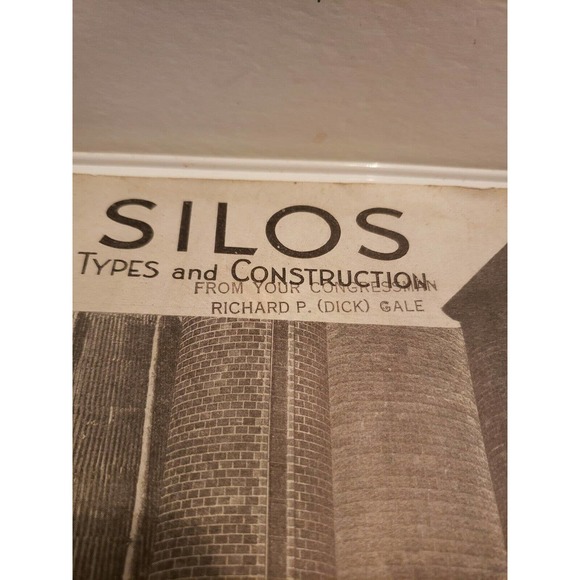 1940 Silos: Types and Construction - USDA Farmers' Bulletin No. 1820 Dick Gale - Picture 2 of 6